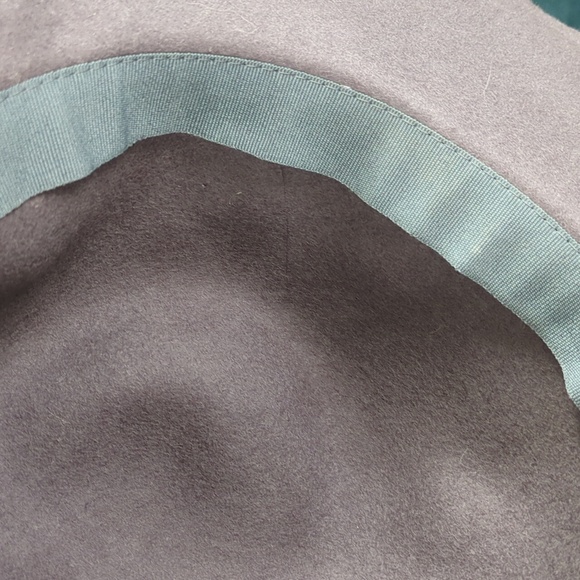 Cost Plus World Market Wool Felt Floppy Hat With Flower On Hatband - Picture 15 of 16